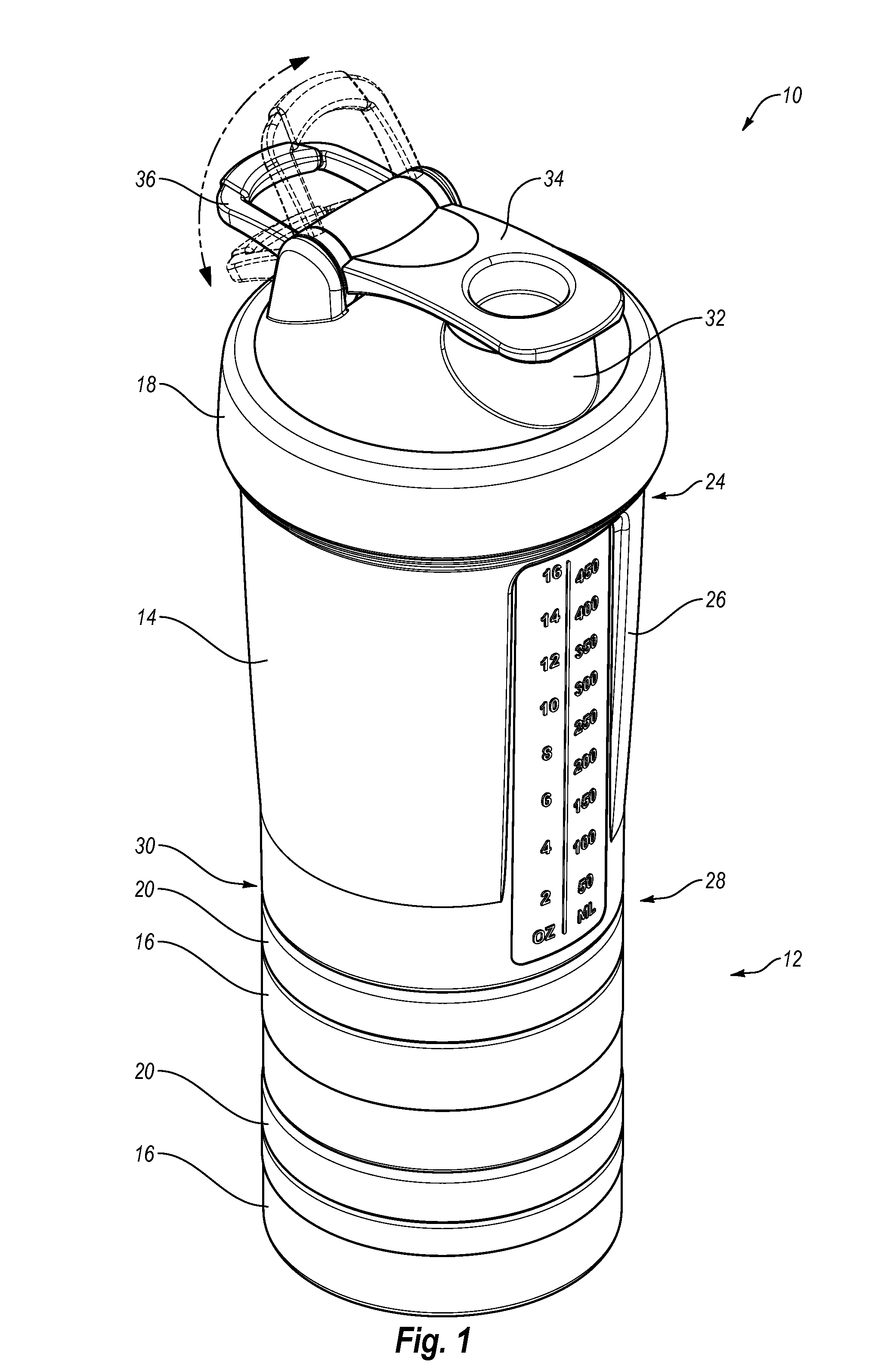 Stackable container system