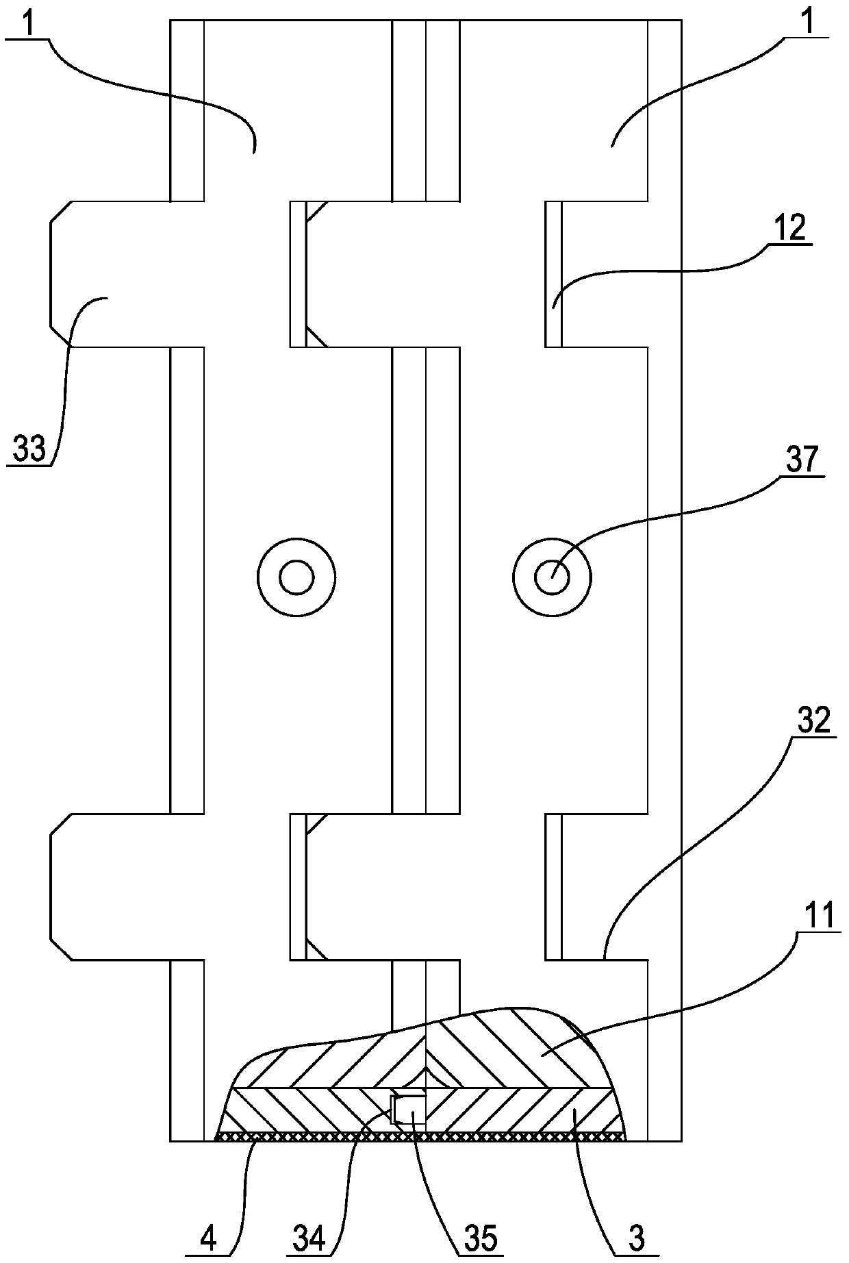 Convenient-to-assemble automatically power battery module and electric motor car