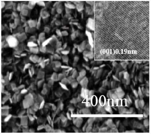 Nanoscale tio2/carbon airgel electrode with high {001} crystal plane exposure ratio and its preparation method and application