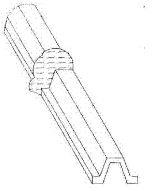 Producing method of aluminum alloy seamless stage variable section pipe and preparation device