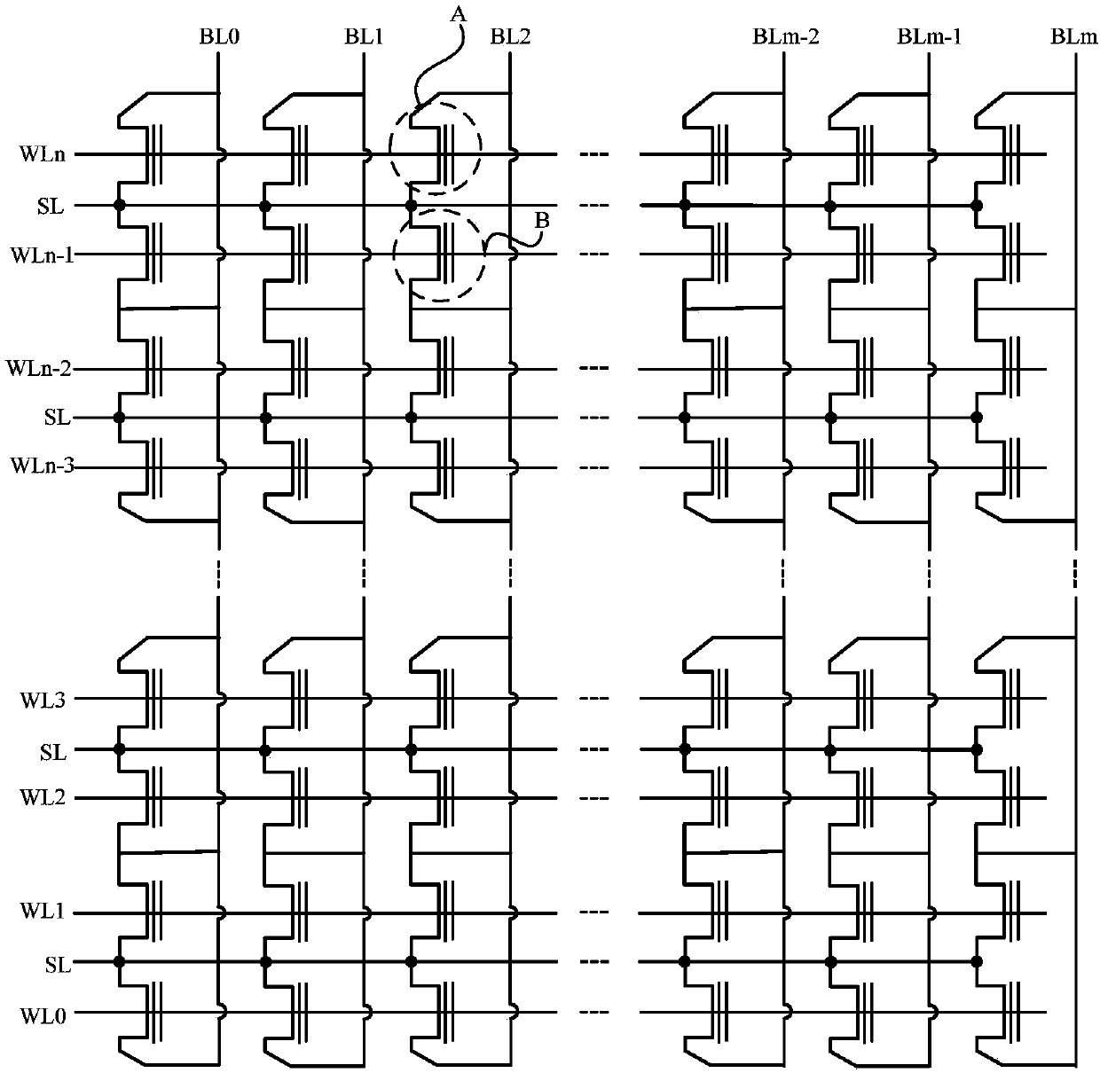 Memory erasing method and device