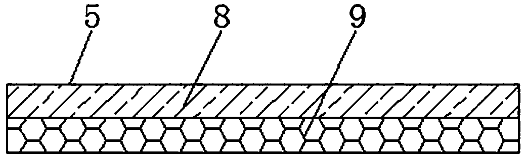 Pressed form steel plate outer wall