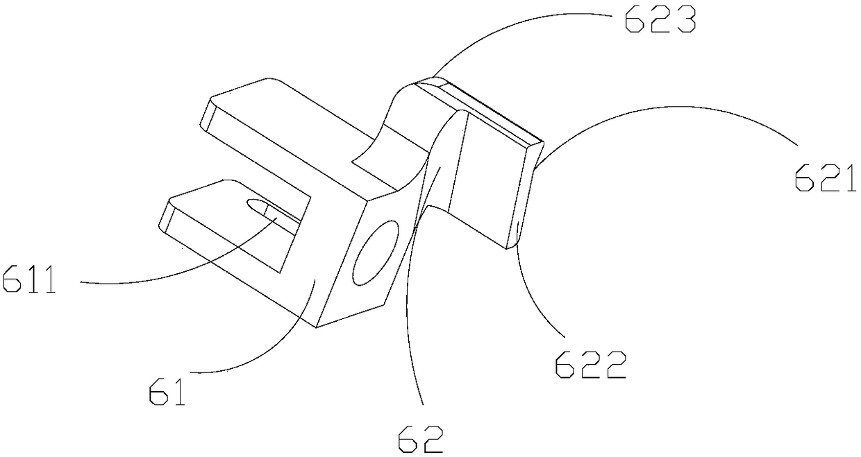 Inner winding machine clamping wire arrangement mechanism and its method