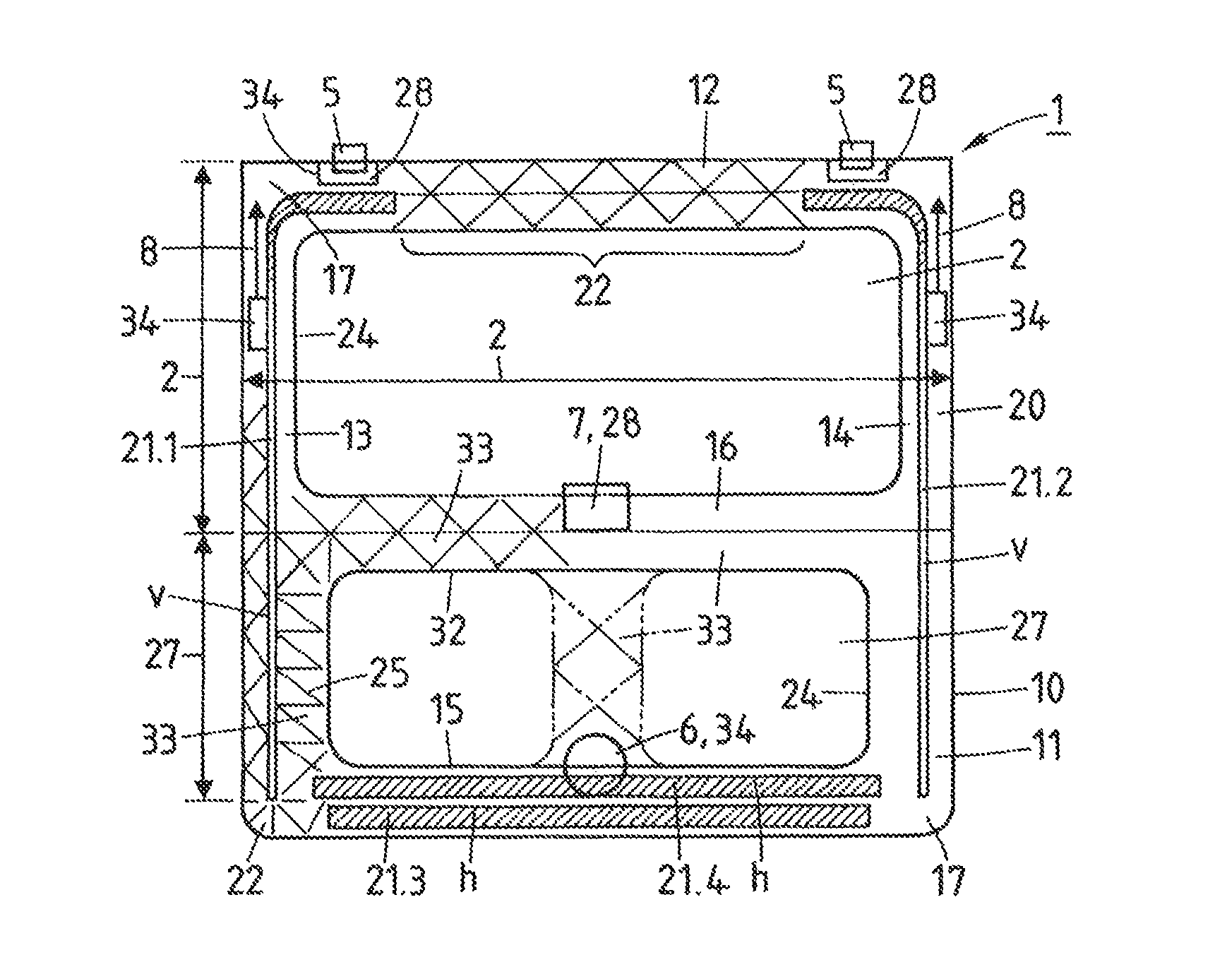 Tailgate from fibre-reinforced thermoplastic plastic