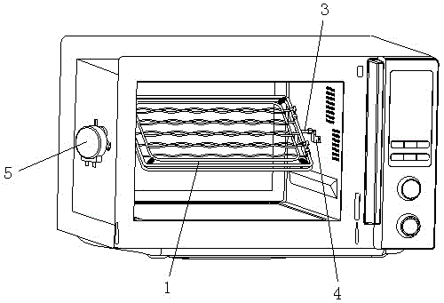 Apparatus for controlling rotation and stopping of microwave oven grill, and controlling method thereof