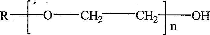 Environmental friendly synthetic detergent taking poly epoxy succinic acid as washing assistant