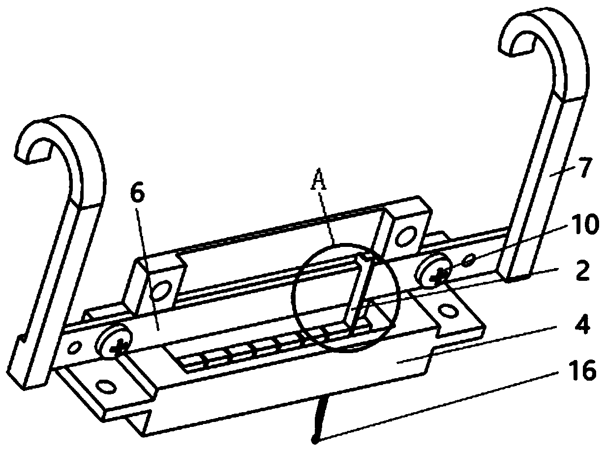 An electroplating jig for holding slotted needles