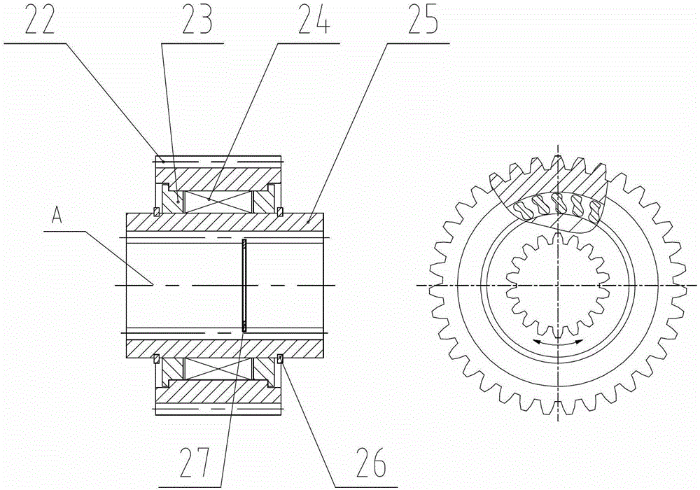 A clutch brake device and a hoist including the device and its operation method