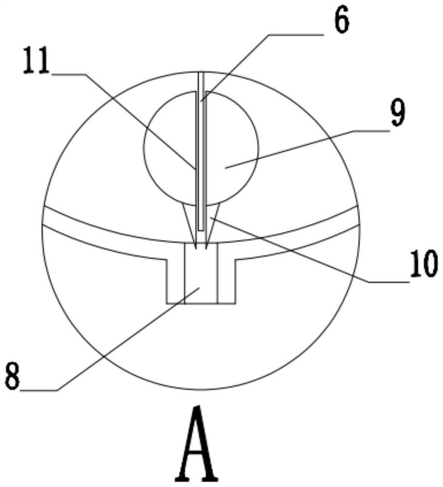 Gas-liquid separator and heat pump system