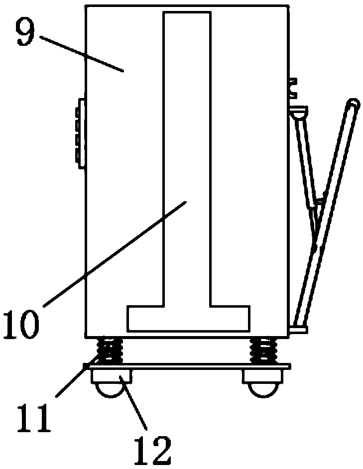 Electronic component stable storing and picking device