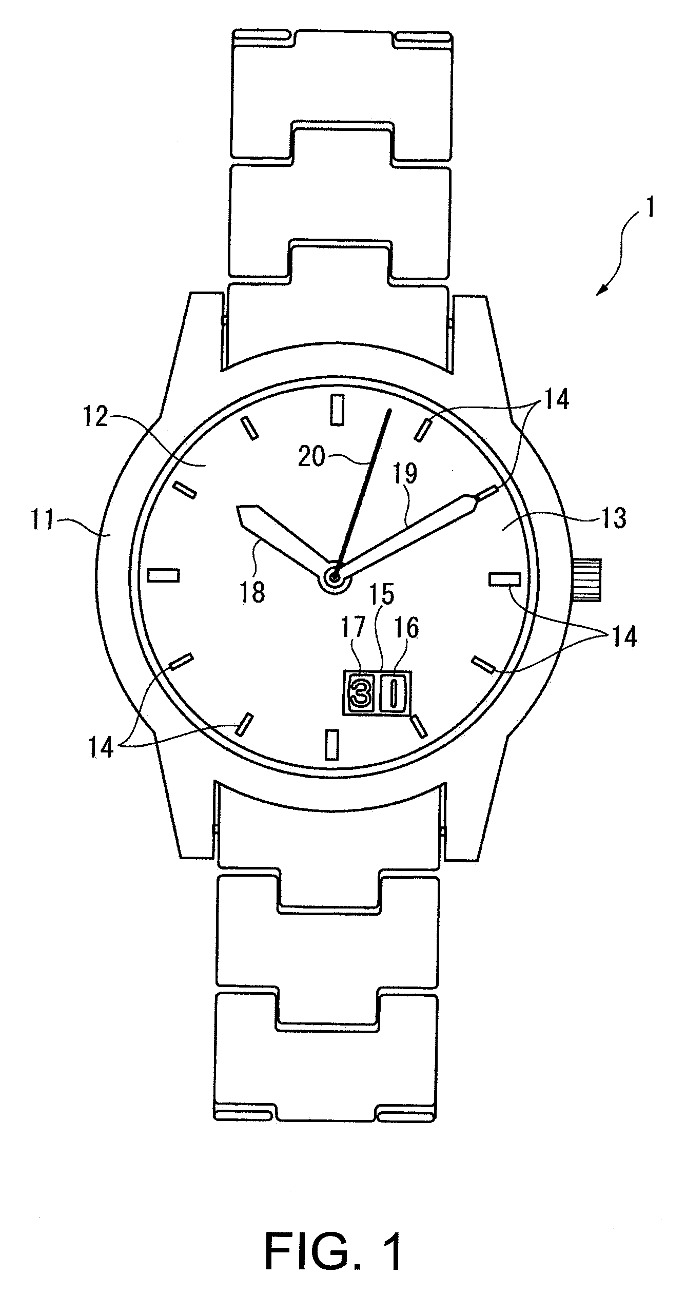 Timepiece with a calendar mechanism