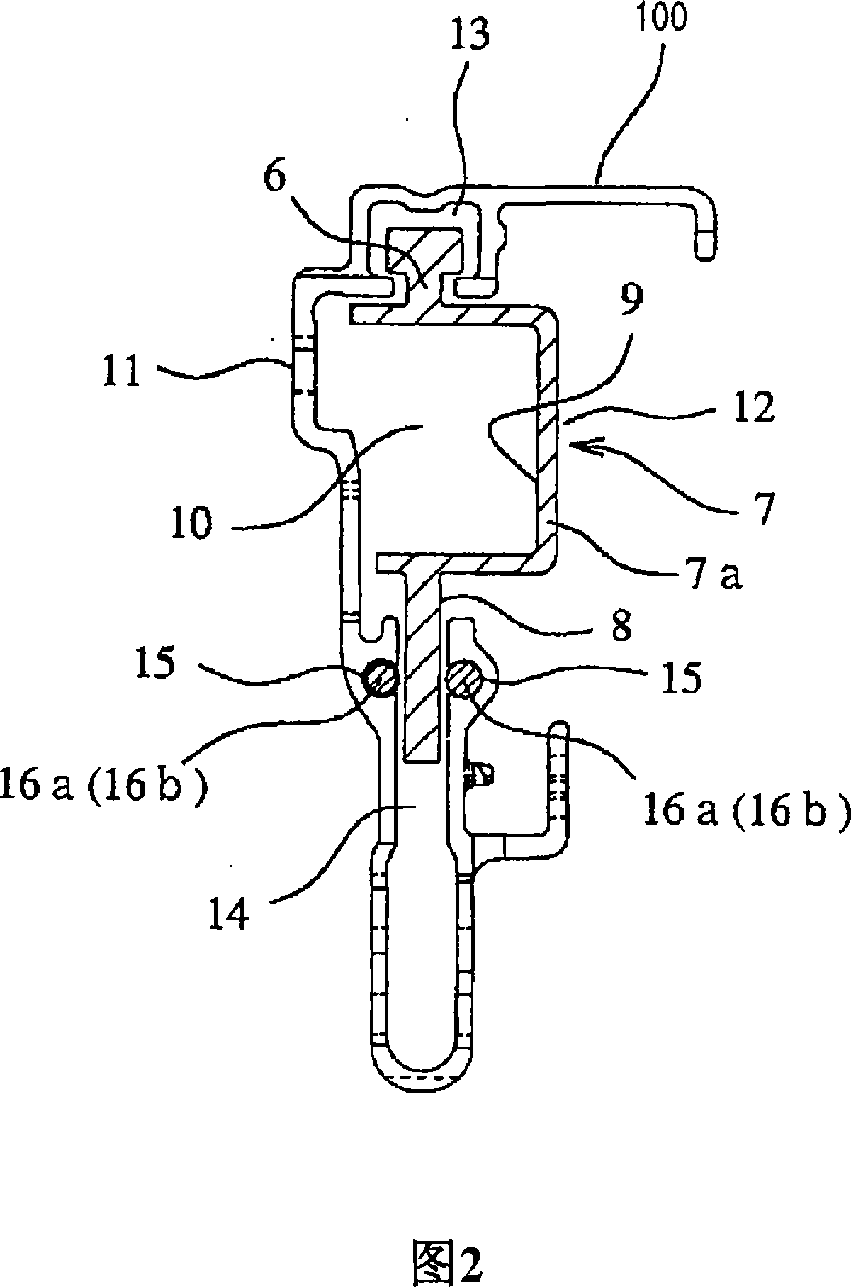 Nail box of nailing machine