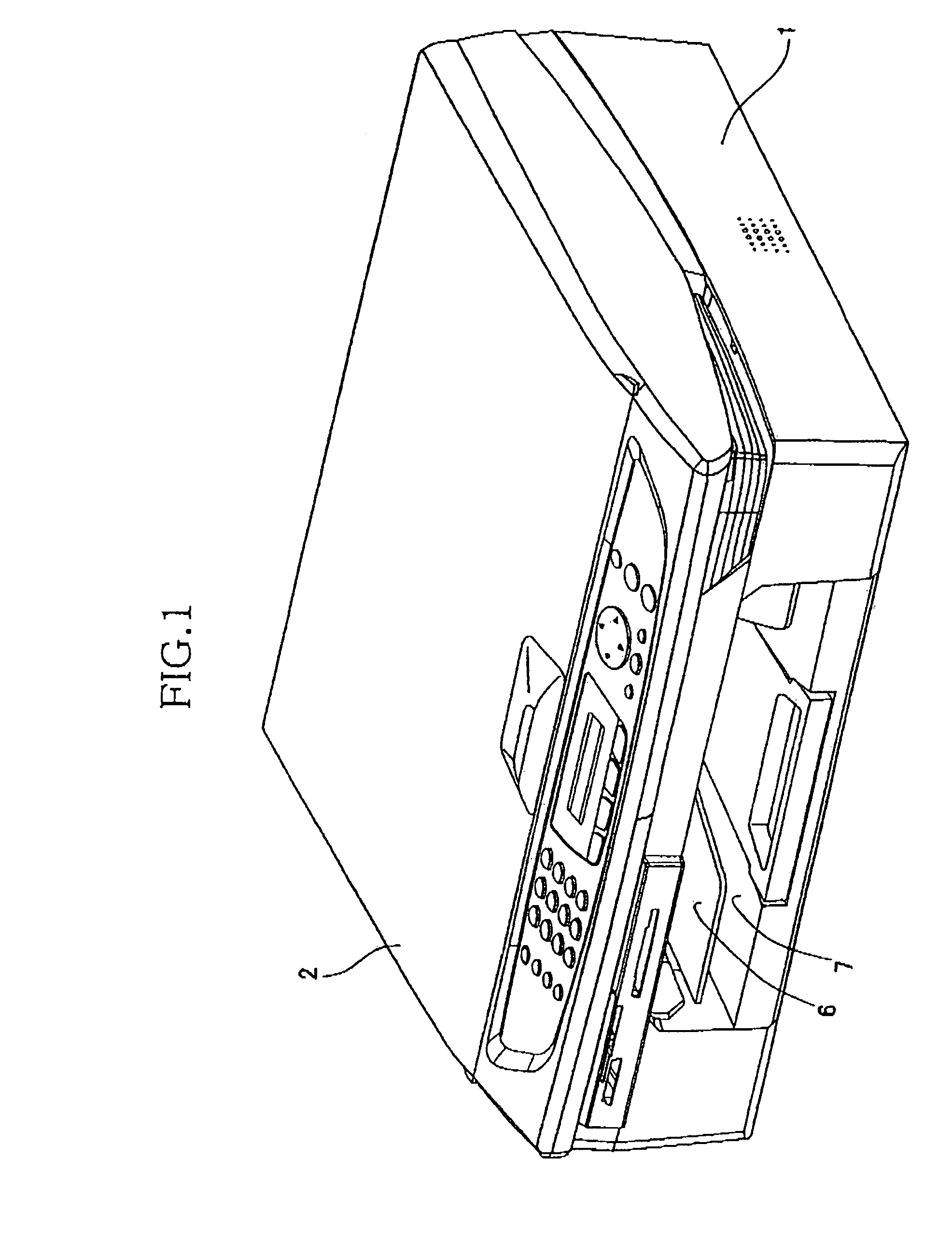 Ink-jet printer and method of sucking ink from air-discharge cap of ink-jet printer