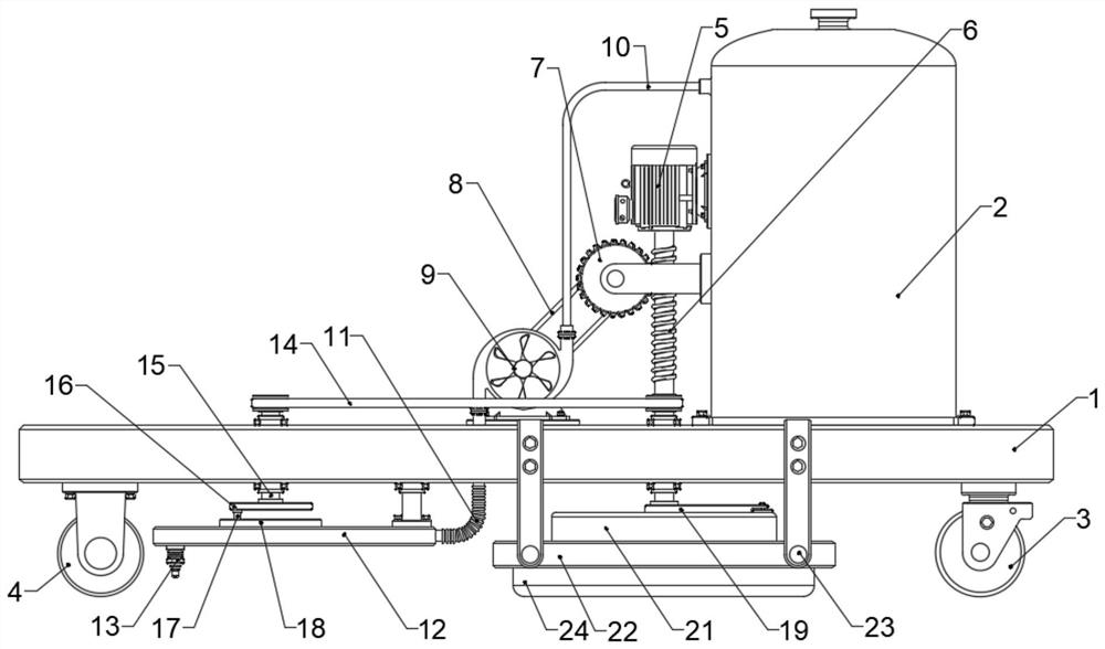 Court cleaning robot and using method thereof