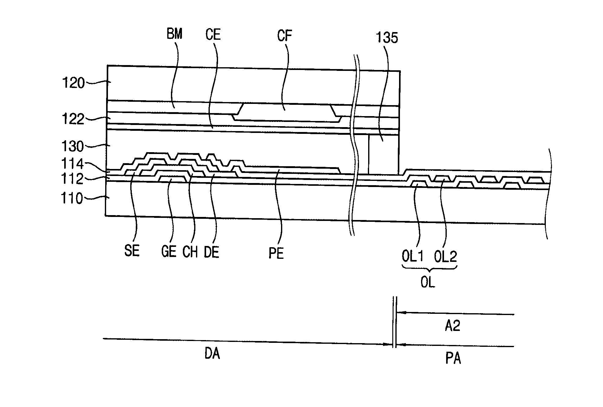 Display panel, display apparatus having the same and method of manufacturing the same