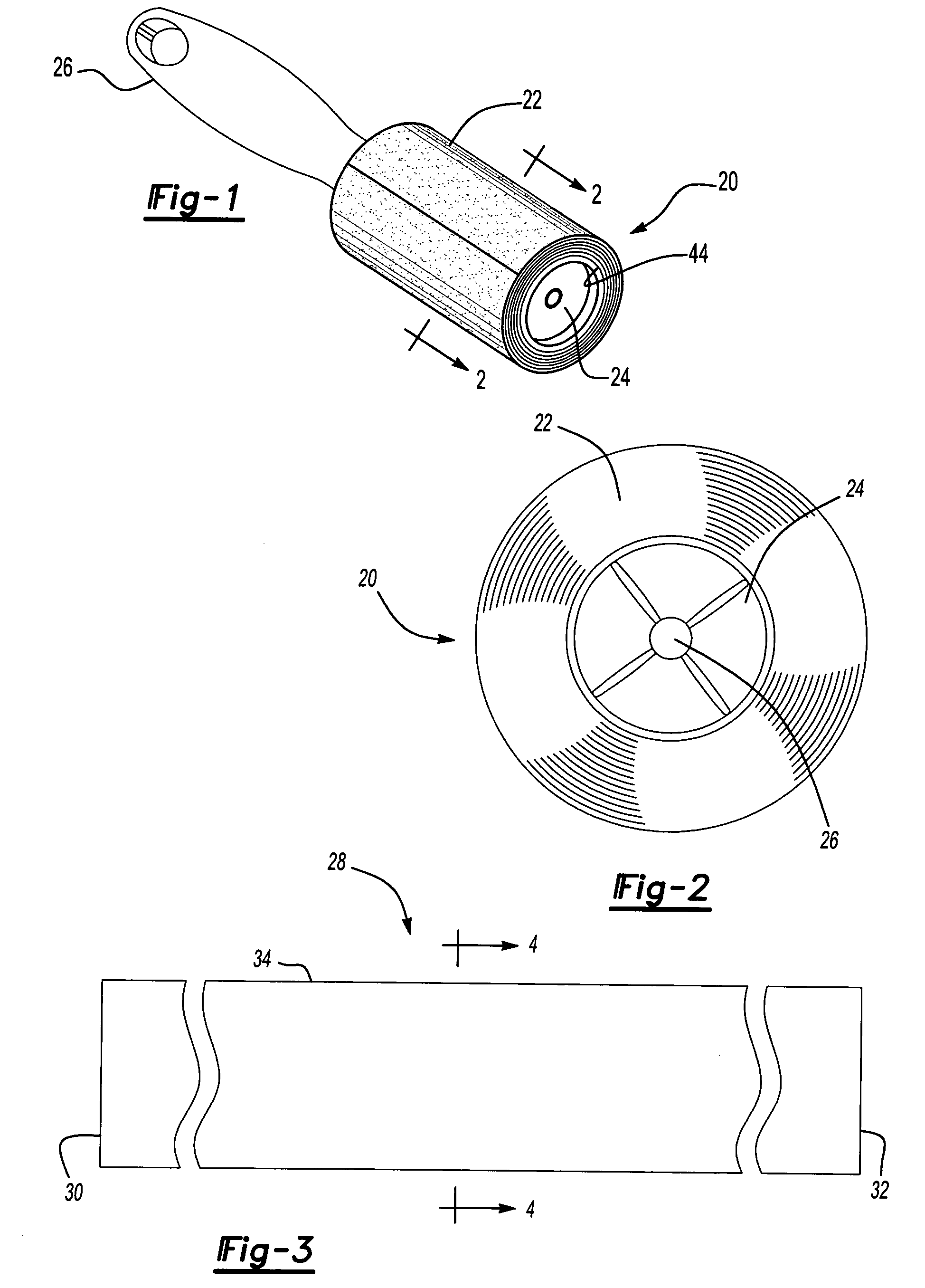 Adhesive roller