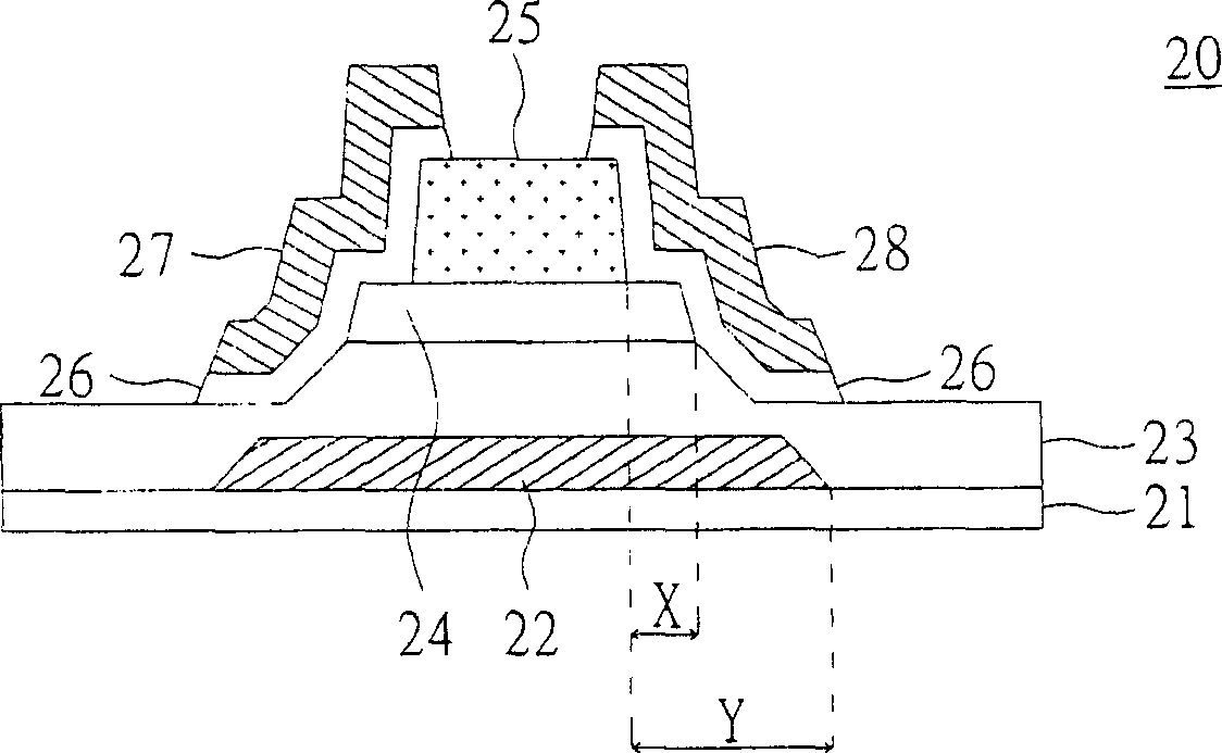 Thin film transistor and manufacturing method thereof