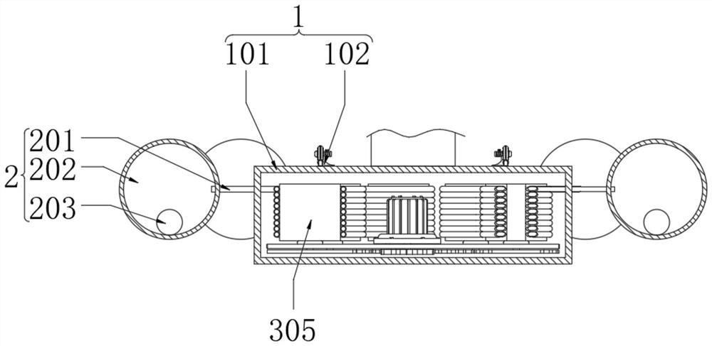 Marine ecology monitoring device and working method thereof