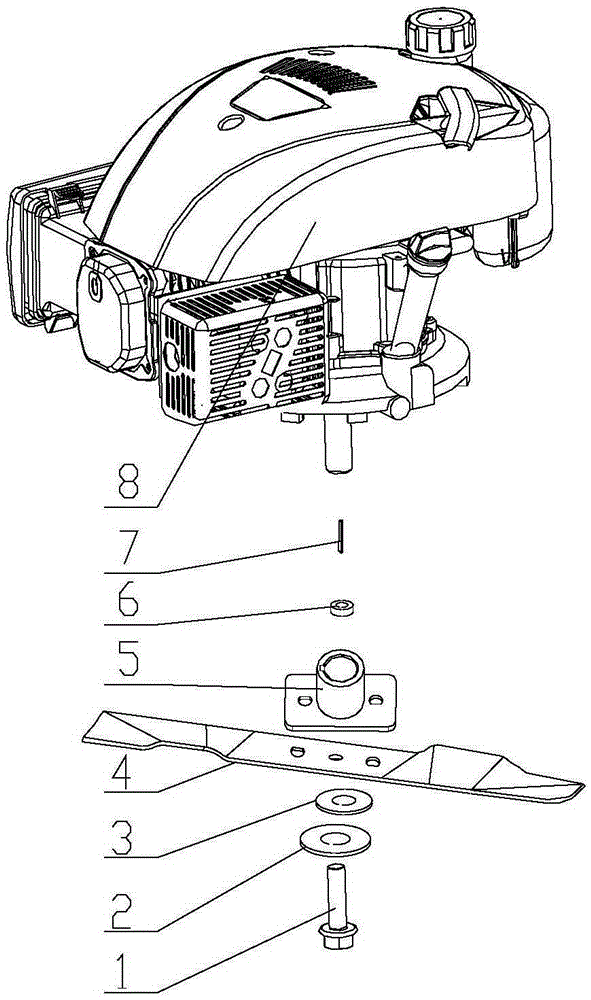 Reverse-assembling-prevention composite tool apron used for lawn pruning trolley