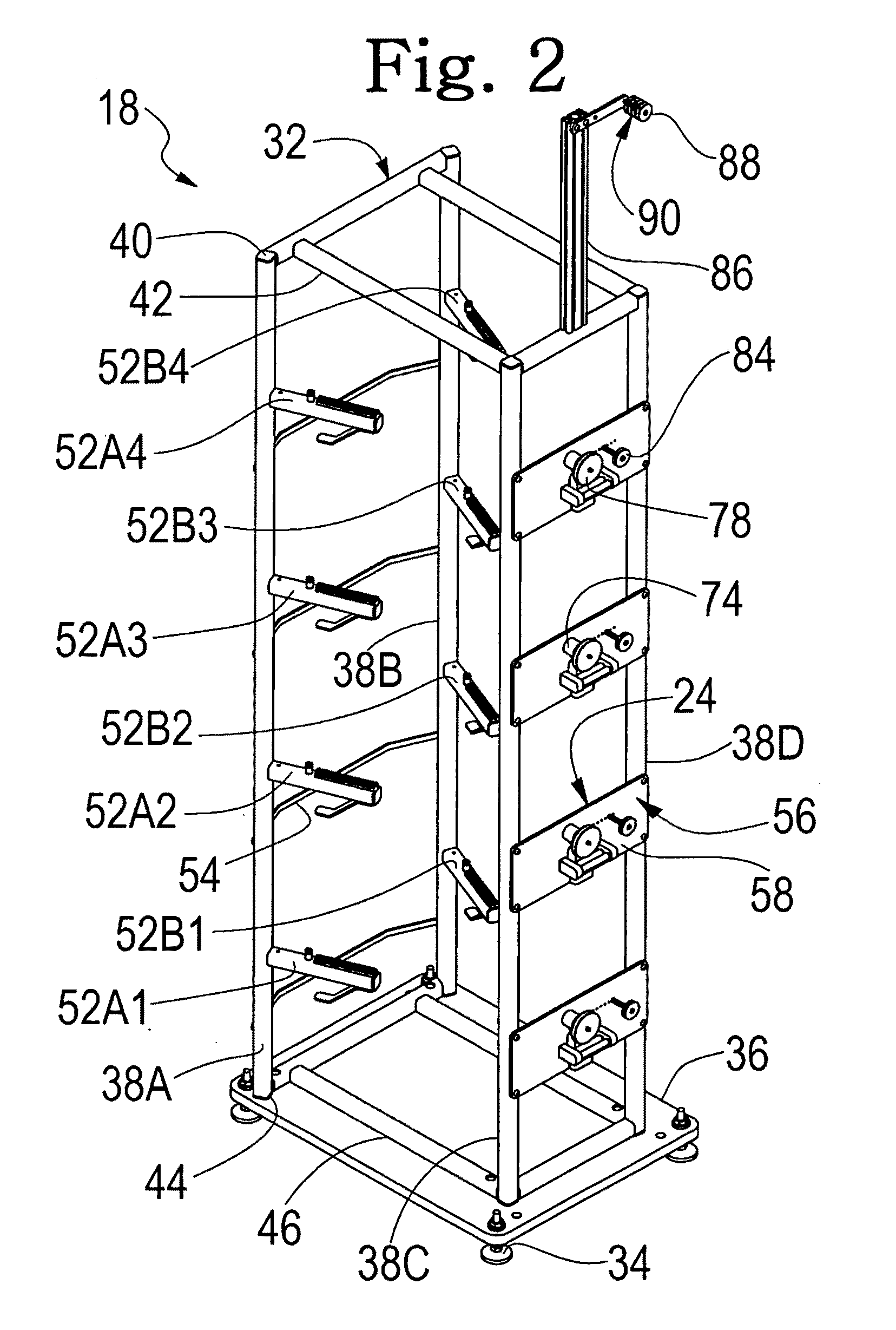 Unwind and feed system for elastomeric thread