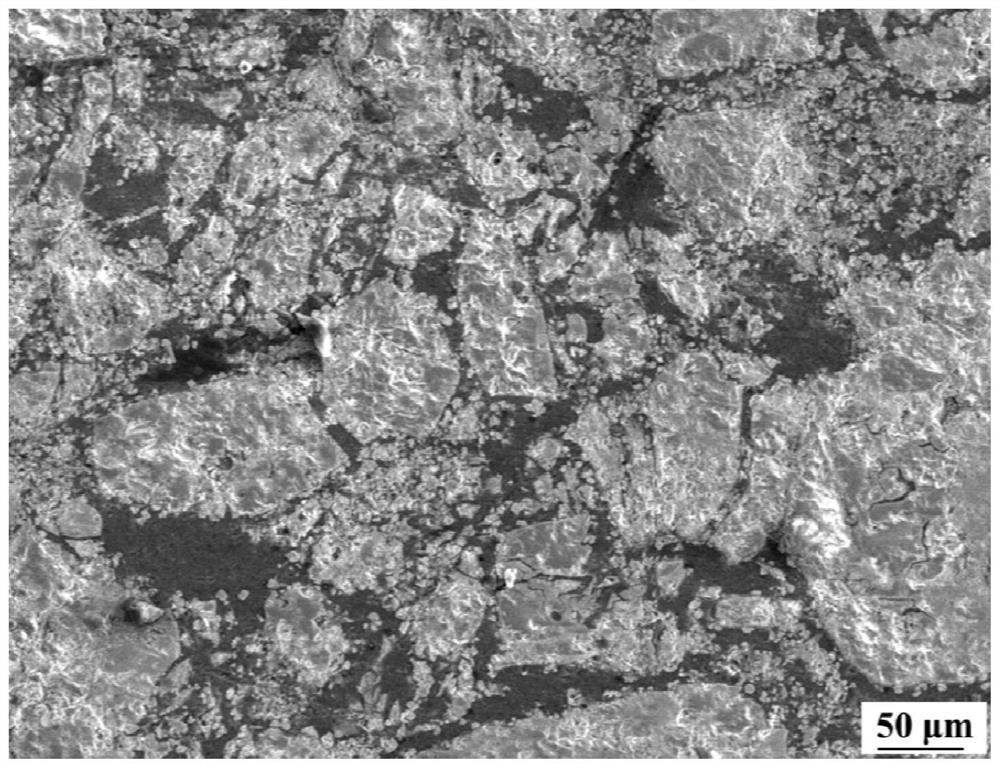 A kind of preparation method of low-expansion zirconium tungstate/aluminum composite material