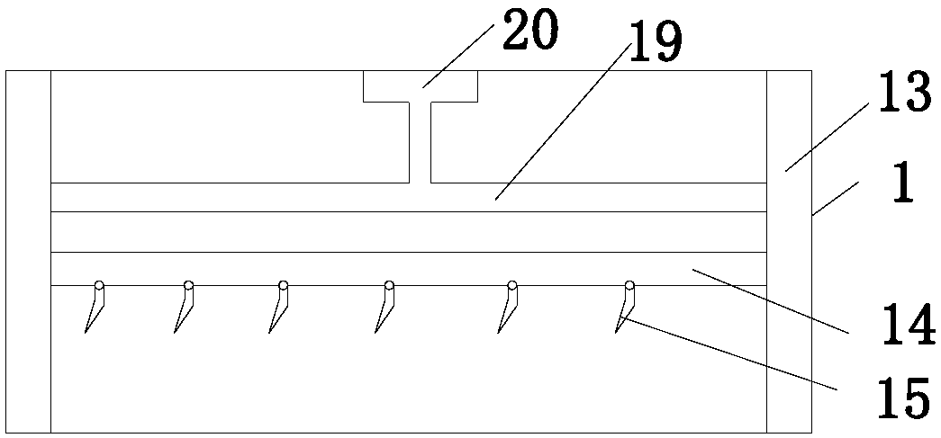 A powder spraying device for a printing machine