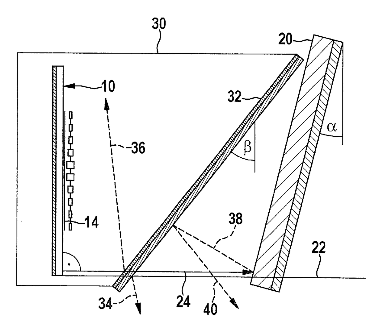 Radar sensor including a radome