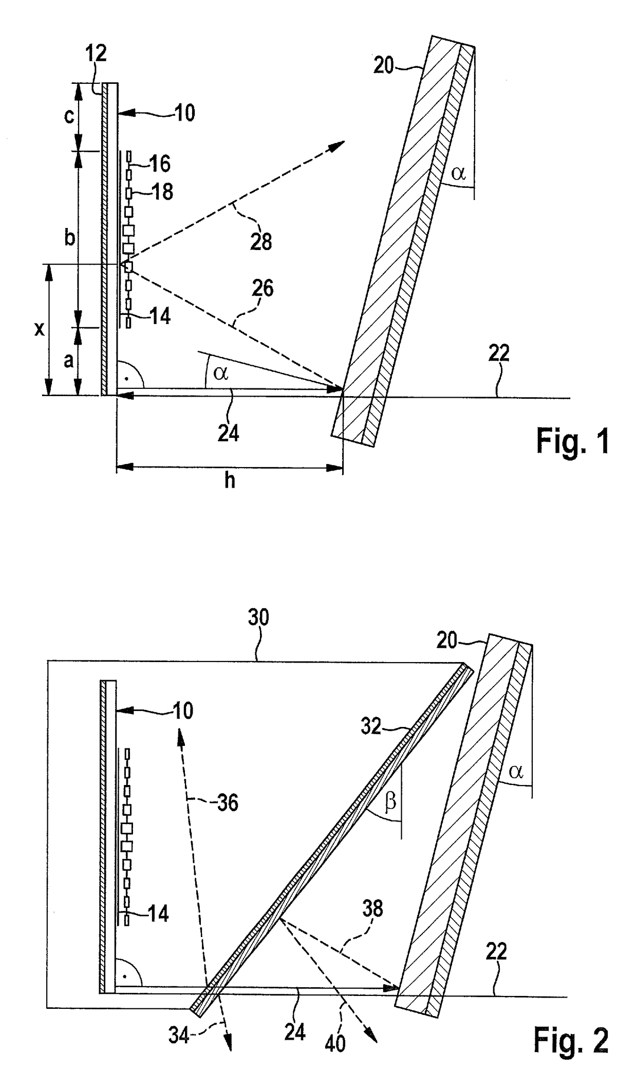 Radar sensor including a radome