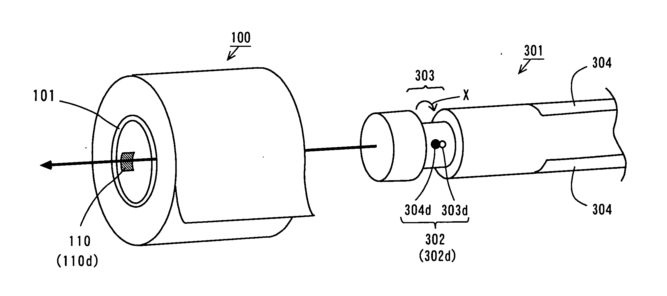 Packaging material roll, packing machine using the roll, and commercial goods processing system with the machine