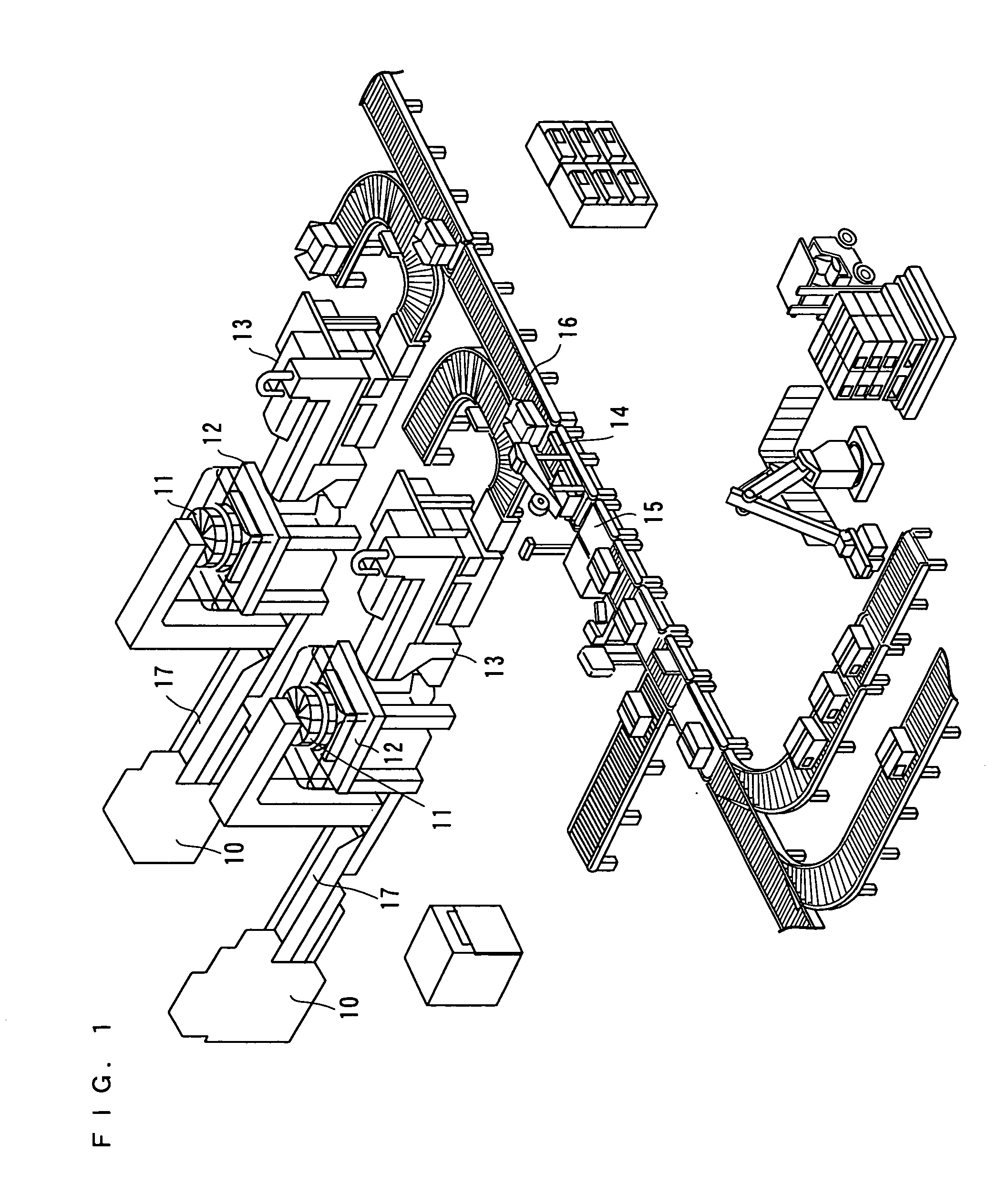 Packaging material roll, packing machine using the roll, and commercial goods processing system with the machine