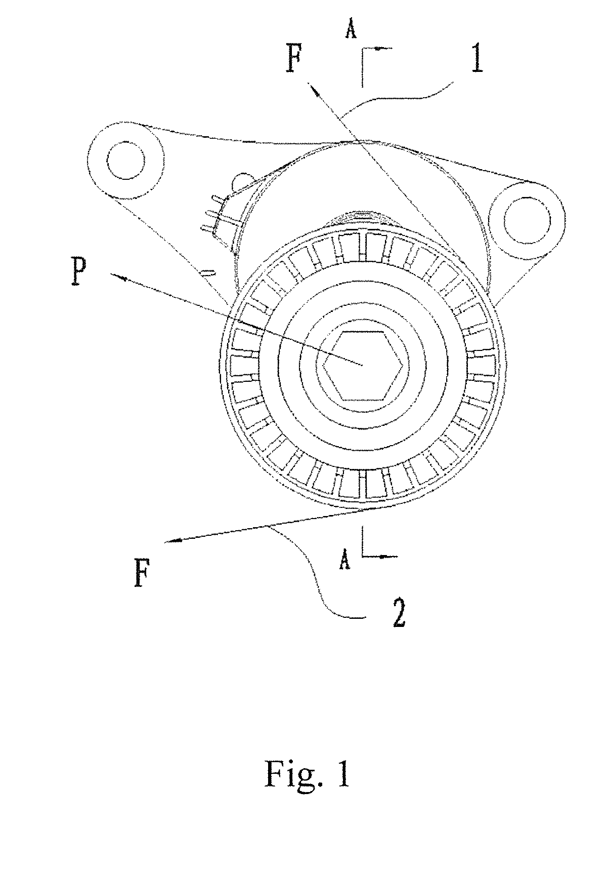 Tensioner for engine with large and stable damping and minimum deflection of shaft