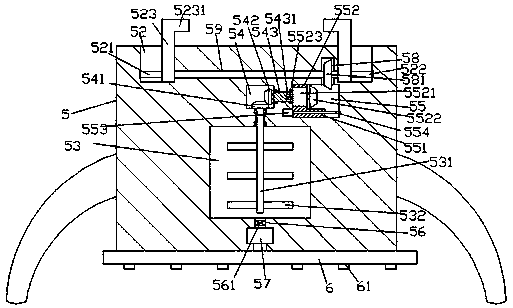 A spraying device for spraying pesticide drones