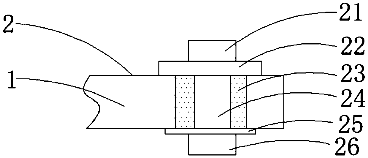 Novel bridge damping support