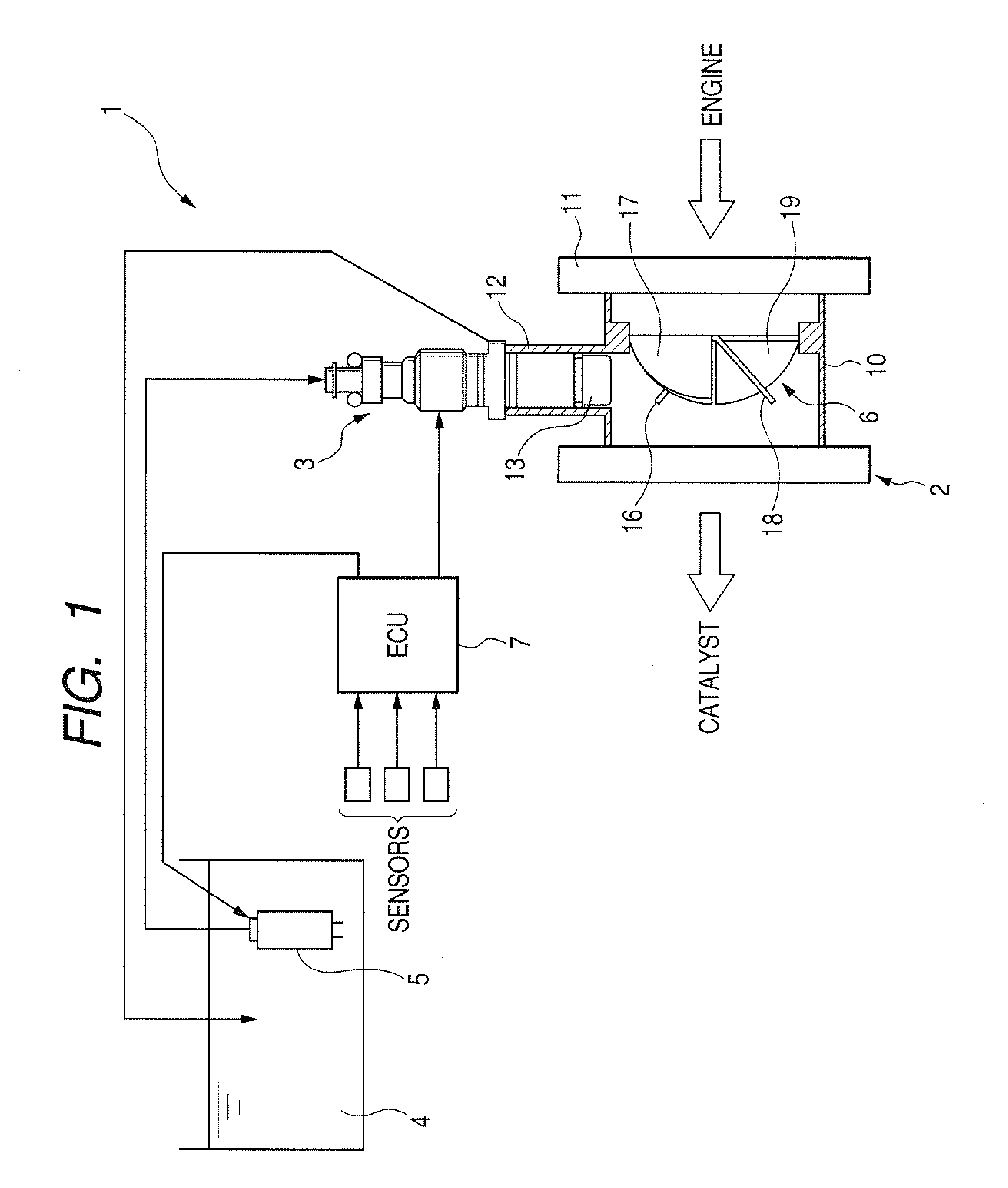 Exhaust emission control device