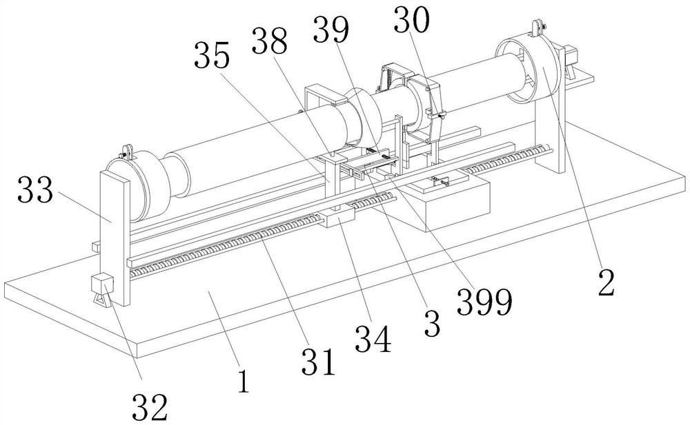 Automatic machining machine and method for producing and manufacturing composite thermal insulation pipe