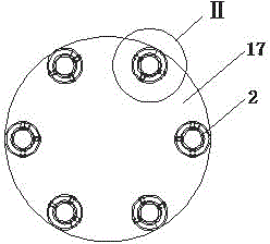 Combined steel pipe pile for reducing wave force and seawater corrosion