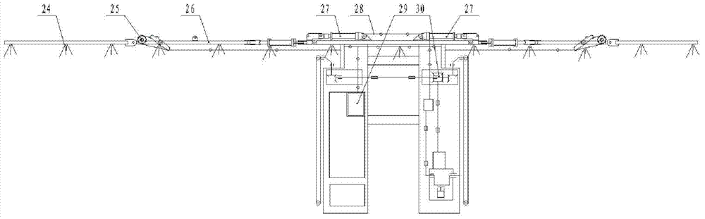 Multifunctional plant protection machine with high ground clearance and tracks