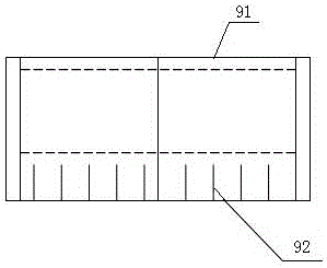 Flat coal machine