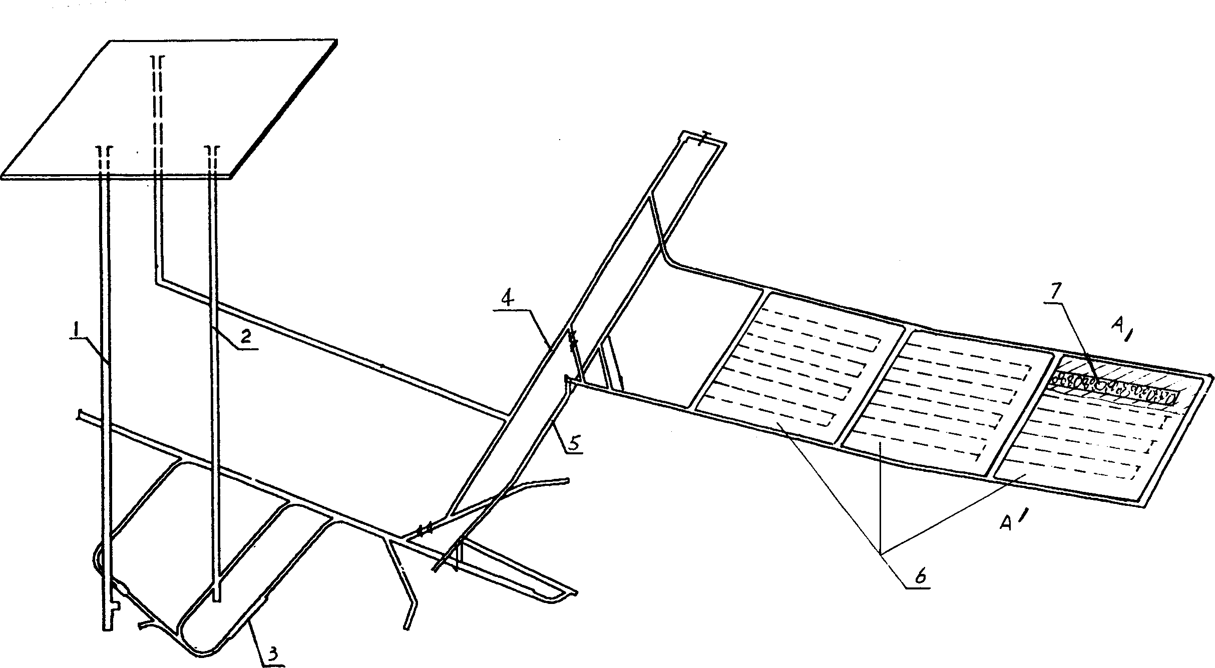 Cavern filling type coal mining method