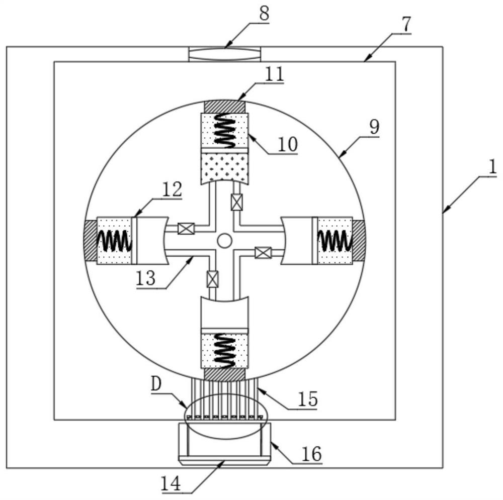 Heat dissipation structure of outdoor substation box of 5G communication base station