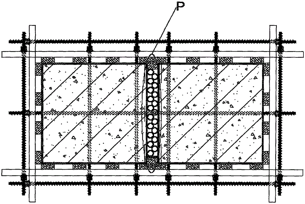 Easy-to-dismantle deformation joint form erecting method