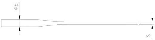 Gap calibration method for paired heating rollers of composite material