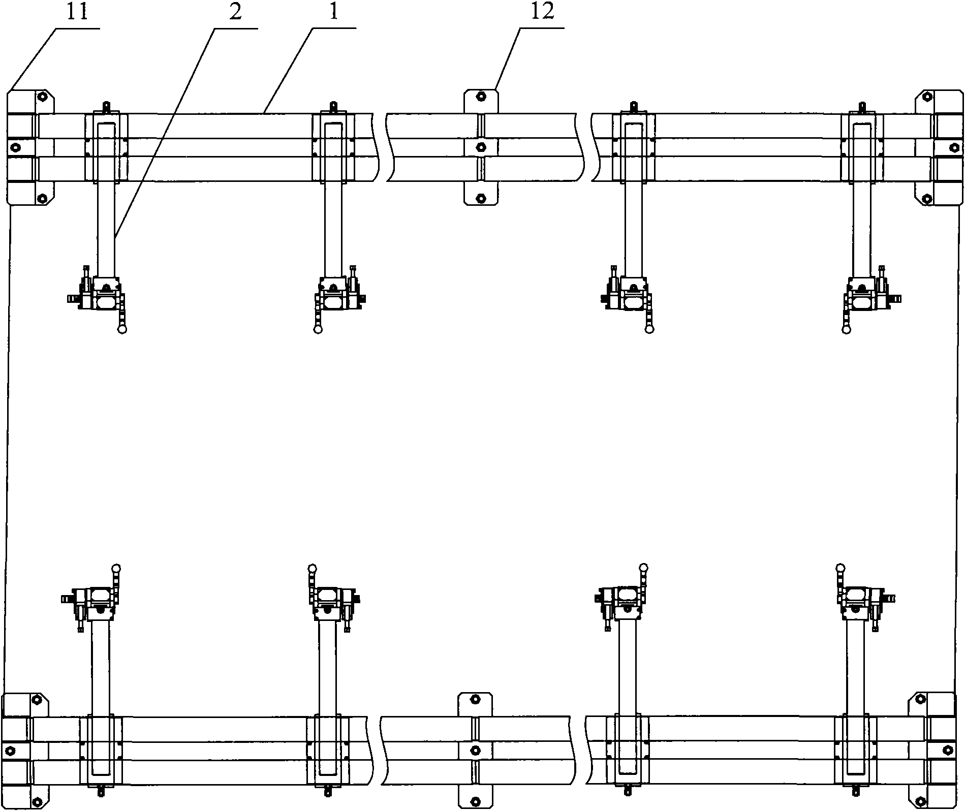 Ceiling welding tool and ceiling welding process