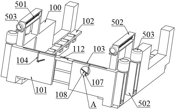 Soaked circuit board transfer device