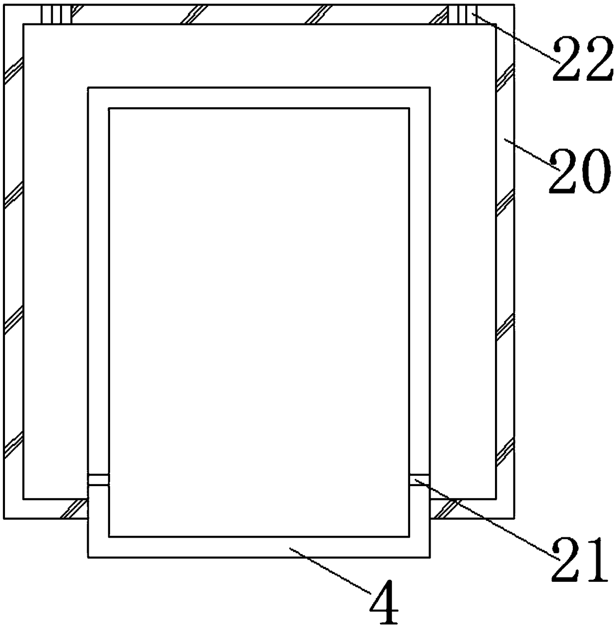 Glue mixing mechanism of laminating machine