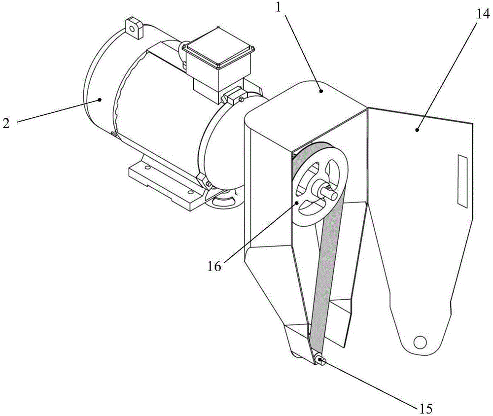 Rechargeable steel rail turnout belt sanding machine