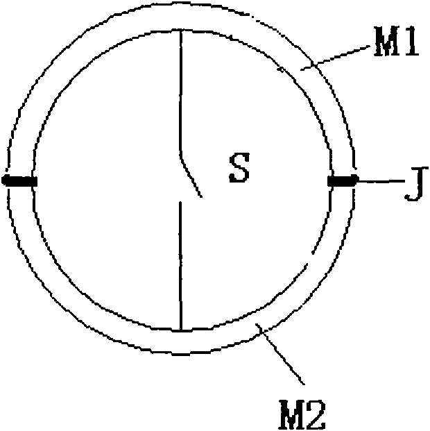 Spatial electromagnetic energy-based wireless sensor self-power supply system and spatial electromagnetic energy-based wireless sensor self-power supply method