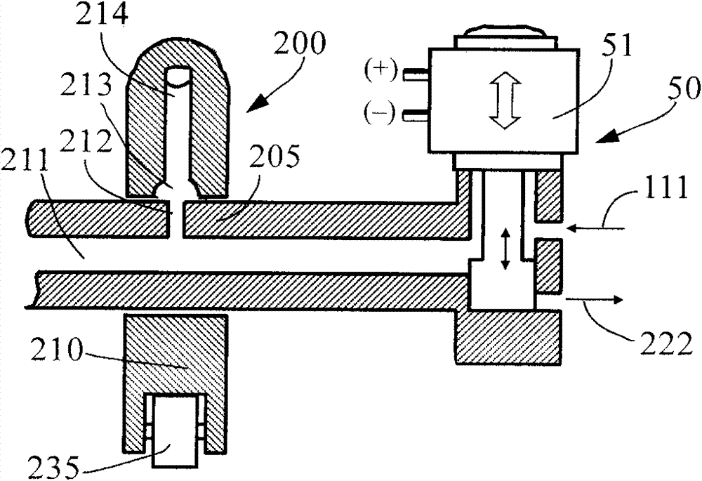 An engine braking device positioned by a valve stem