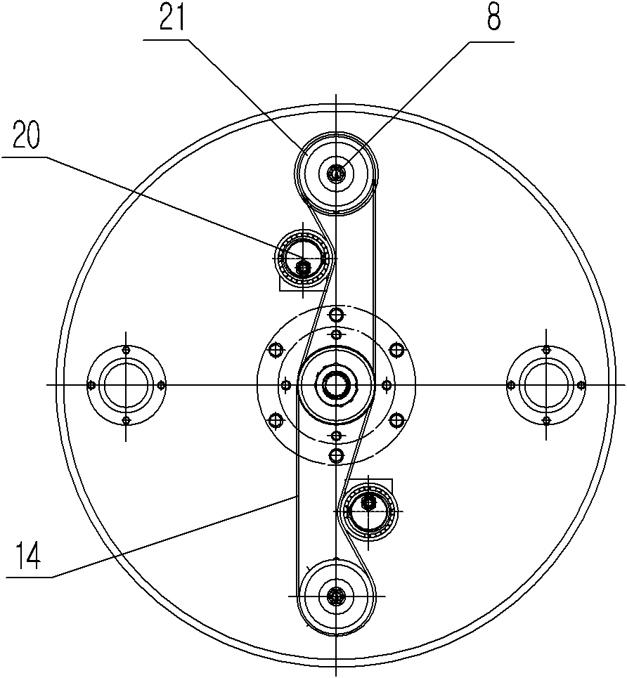 Road roller combining vibration, oscillation and complex excitation as whole