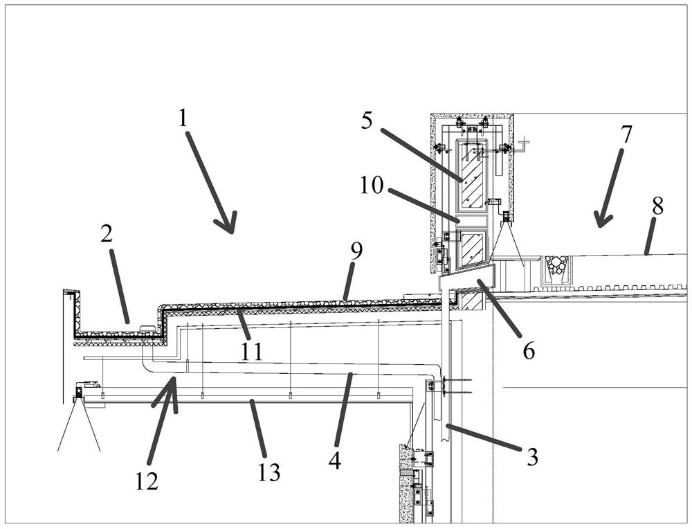 Dual-system roof drainage system